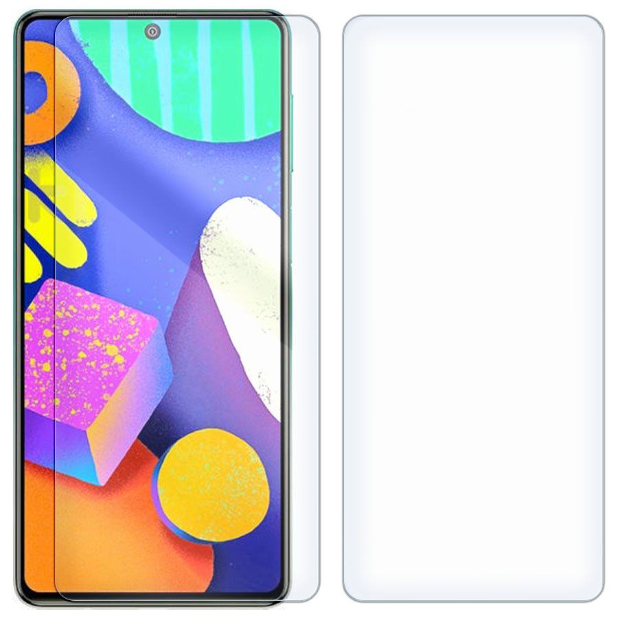 Комплект из 2-x защитных гибридных стекол для Samsung Galaxy F62
Комплект из 2-x защитных гибридных стекол для Samsung Galaxy F62