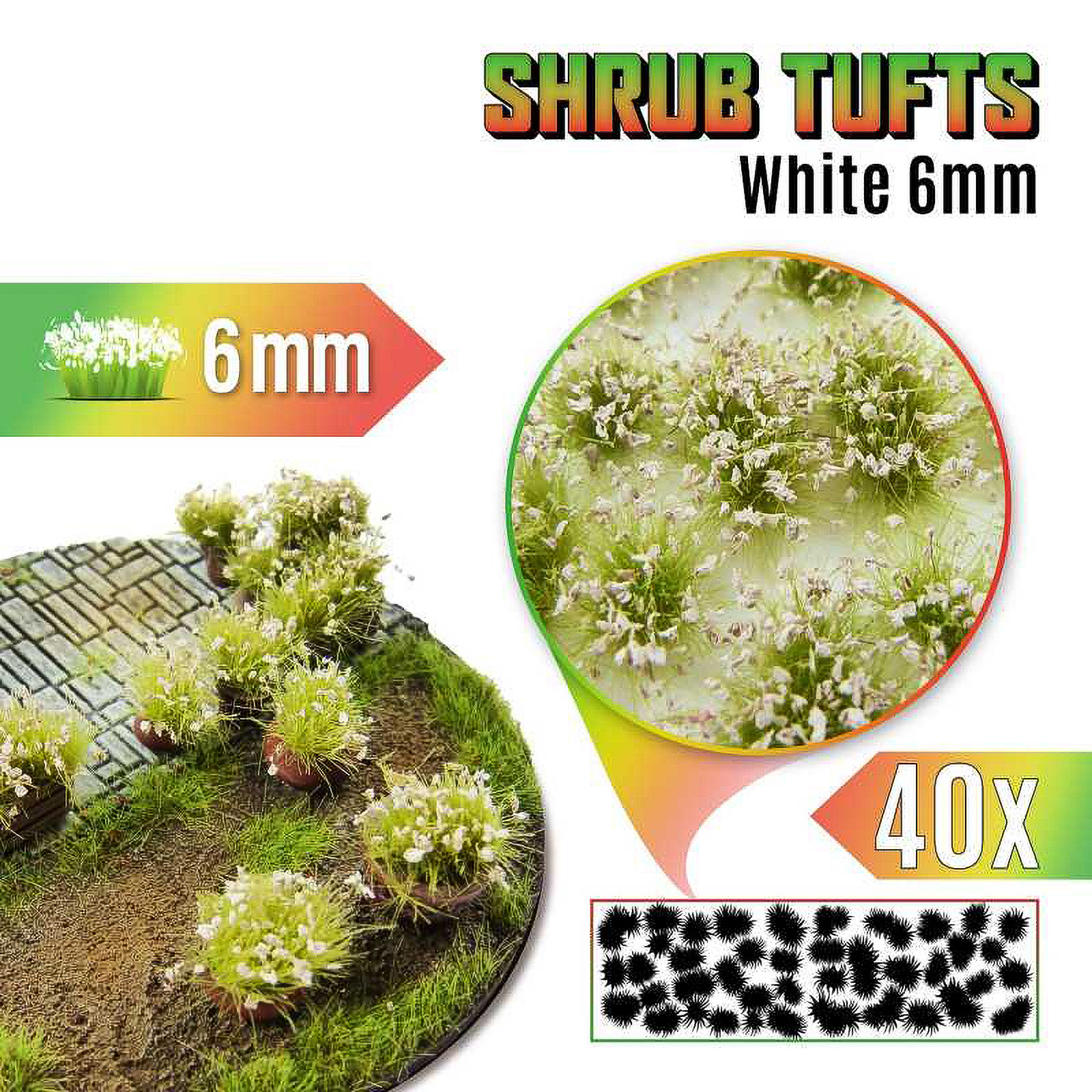 Кусты для моделирования Green Stuff World Shrub Tufts 6 mm White, Shrub Tufts
Кусты для моделирования Green Stuff World Shrub Tufts 6 mm White, Shrub Tufts