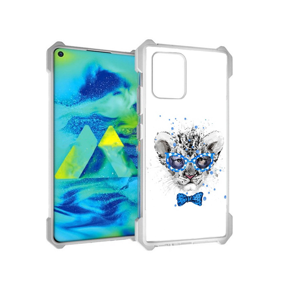 Чехол MyPads Tocco для Samsung Galaxy S10 Lite тигренок с бабочкой (PT143840.502.642), Прозрачный, Tocco 
Чехол MyPads Tocco для Samsung Galaxy S10 Lite тигренок с бабочкой (PT143840.502.642), Прозрачный, Tocco