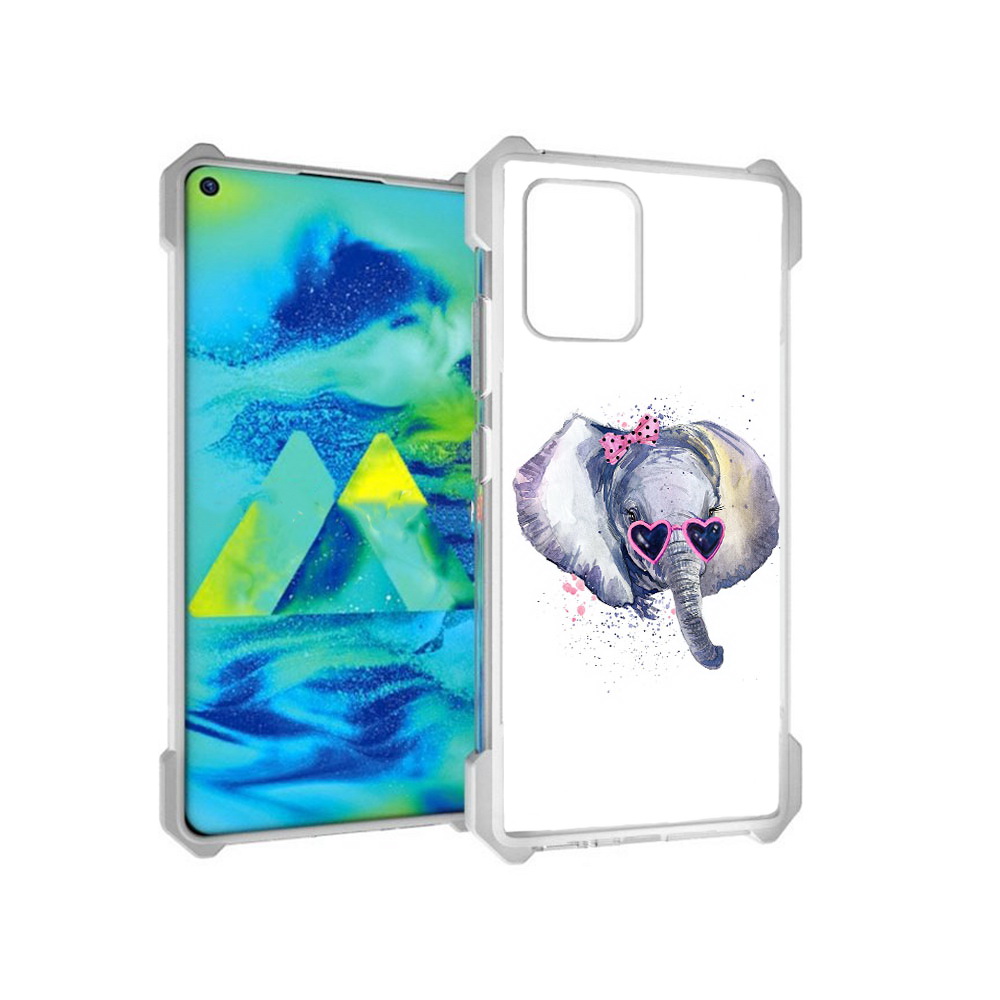 Чехол MyPads Tocco для Samsung Galaxy S10 Lite слоник в очках (PT143840.502.608), Прозрачный, Tocco
Чехол MyPads Tocco для Samsung Galaxy S10 Lite слоник в очках (PT143840.502.608), Прозрачный, Tocco