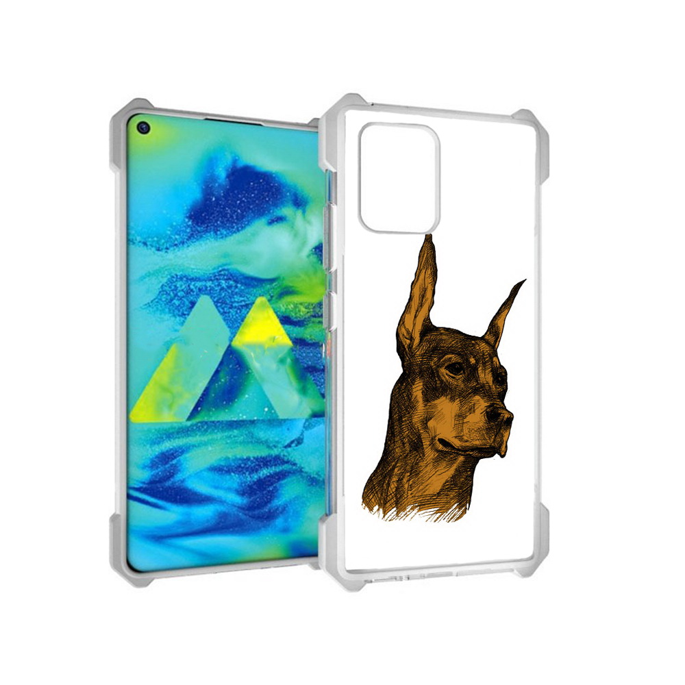 Чехол MyPads Tocco для Samsung Galaxy S10 Lite скетч доберман (PT143840.502.605), Прозрачный, Tocco
Чехол MyPads Tocco для Samsung Galaxy S10 Lite скетч доберман (PT143840.502.605), Прозрачный, Tocco