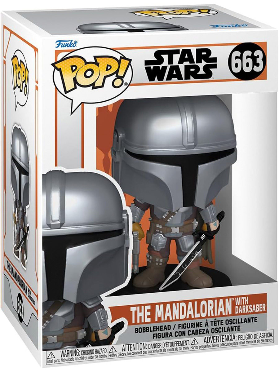 Фигурка Funko POP! Звездные войны Мандалорец с мечом Star Wars №663 головотряс 11,5 см, Pop!
Фигурка Funko POP! Звездные войны Мандалорец с мечом Star Wars №663 головотряс 11,5 см, Pop!