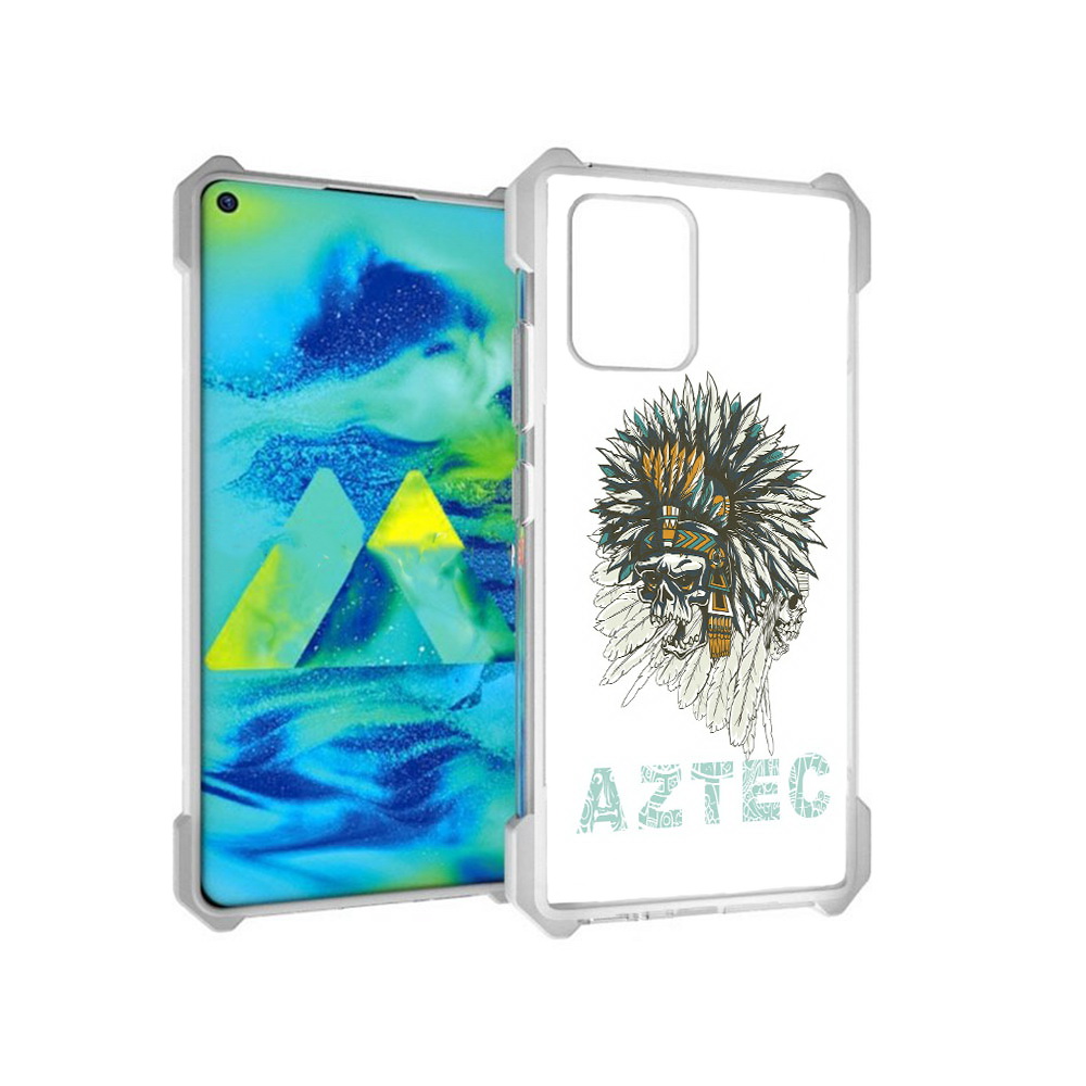 Чехол MyPads Tocco для Samsung Galaxy S10 Lite скелет индеец (PT143840.502.602), Прозрачный, Tocco
Чехол MyPads Tocco для Samsung Galaxy S10 Lite скелет индеец (PT143840.502.602), Прозрачный, Tocco