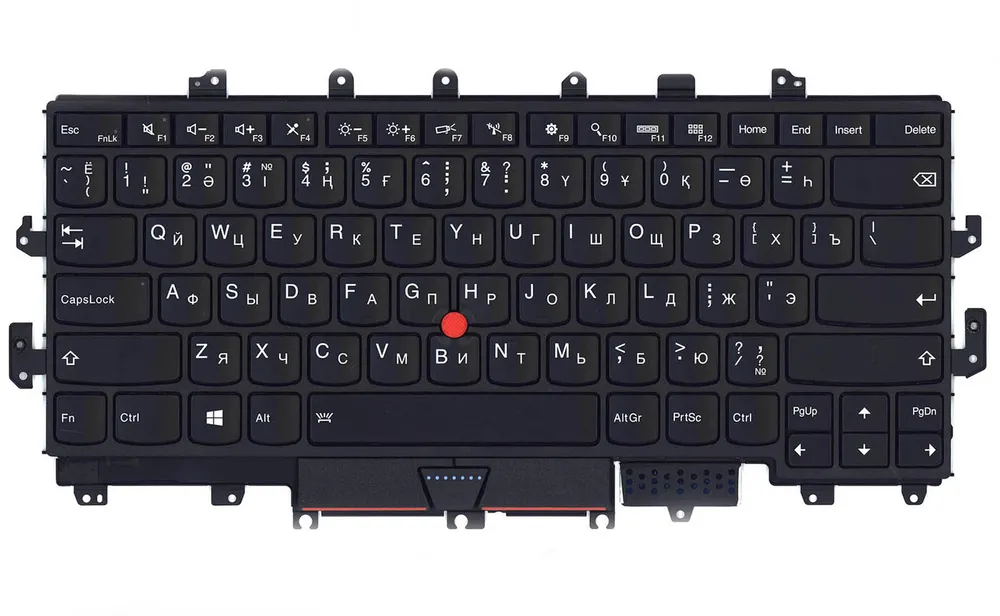 Клавиатура для ноутбука Lenovo Thinkpad Yoga X1 1st Gen 2016 черная с рамкой и подсветкой
Клавиатура для ноутбука Lenovo Thinkpad Yoga X1 1st Gen 2016 черная с рамкой и подсветкой
