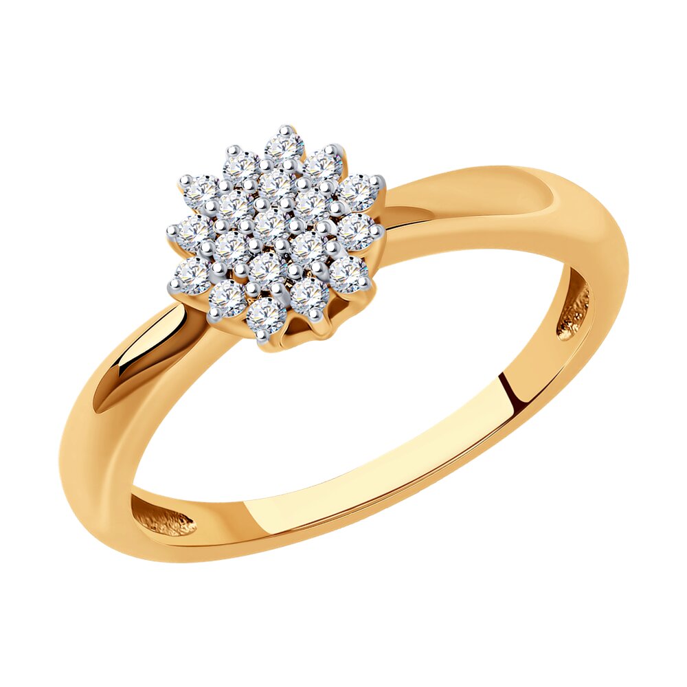 Кольцо из красного золота с бриллиантом р. 17,5 SOKOLOV Diamonds 1012317, 1012317
Кольцо из красного золота с бриллиантом р. 17,5 SOKOLOV Diamonds 1012317, 1012317