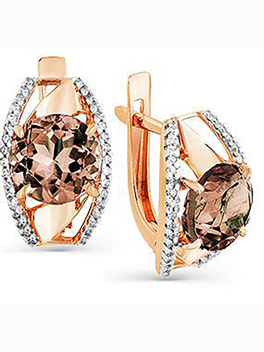 Серьги из жёлтого золота с раухтопазами и фианитами Master Brilliant 02-2-709-0401-021, 02-2-709-0401-021
Серьги из жёлтого золота с раухтопазами и фианитами Master Brilliant 02-2-709-0401-021, 02-2-709-0401-021