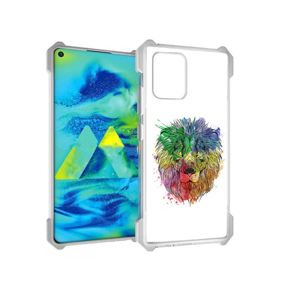 Чехол MyPads Tocco для Samsung Galaxy S10 Lite разноцветный гордый лев (PT143840.502.573), Прозрачный, Tocco
Чехол MyPads Tocco для Samsung Galaxy S10 Lite разноцветный гордый лев (PT143840.502.573), Прозрачный, Tocco
