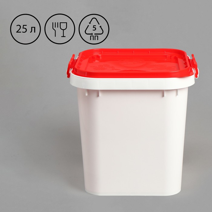 Альтернатива Бак пищевой «Для солений», 25 л, с герметичной крышкой, Бак пищевой «Для солений», 25 л, с герметичной крышкой
Альтернатива Бак пищевой «Для солений», 25 л, с герметичной крышкой, Бак пищевой «Для солений», 25 л, с герметичной крышкой