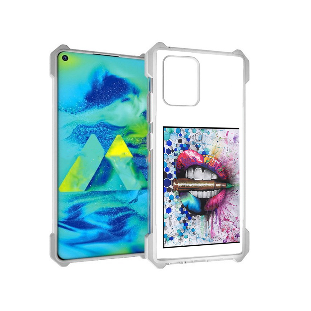 Чехол MyPads Tocco для Samsung Galaxy S10 Lite разноцветные губы с пулей, Прозрачный, Tocco
Чехол MyPads Tocco для Samsung Galaxy S10 Lite разноцветные губы с пулей, Прозрачный, Tocco