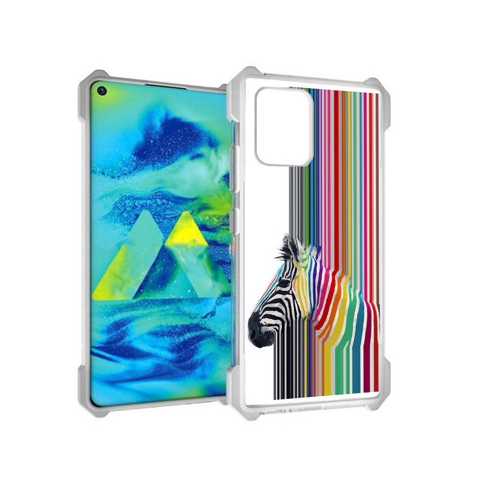Чехол MyPads Tocco для Samsung Galaxy S10 Lite радужная зебра (PT143840.502.565), Прозрачный, Tocco
Чехол MyPads Tocco для Samsung Galaxy S10 Lite радужная зебра (PT143840.502.565), Прозрачный, Tocco