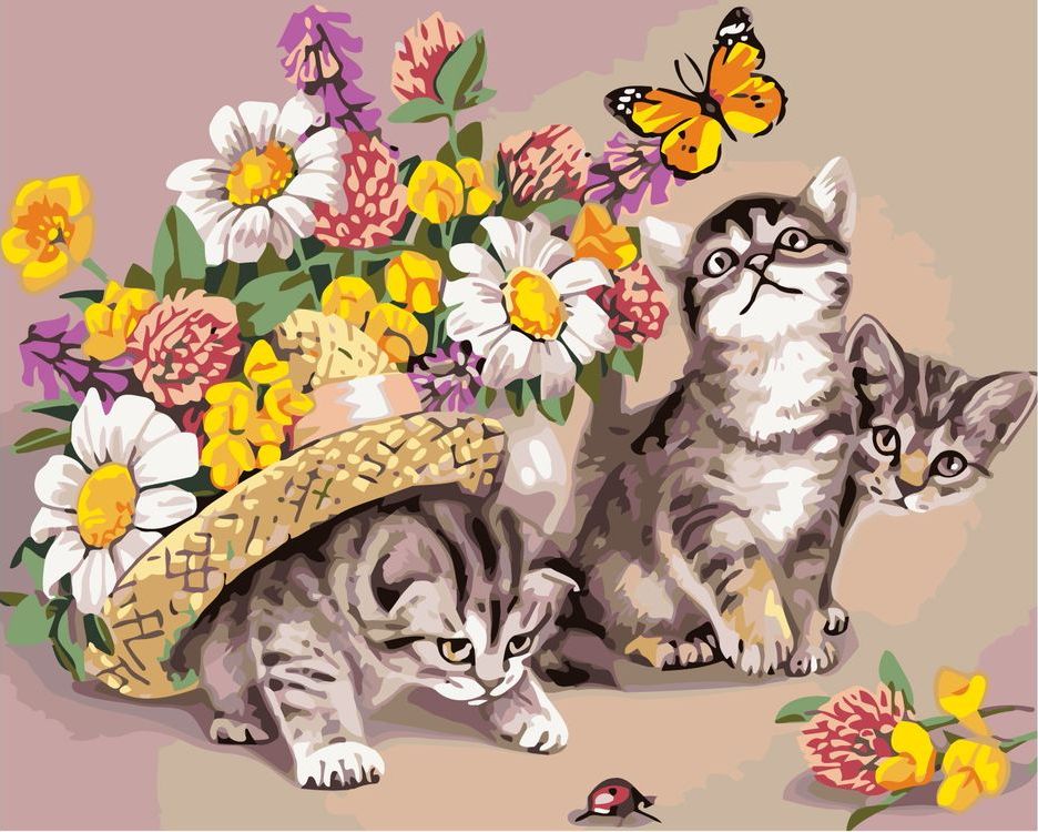 Картина по номерам Живопись по Номерам Любопытные котята, 40x50, Любопытные котята
Картина по номерам Живопись по Номерам Любопытные котята, 40x50, Любопытные котята