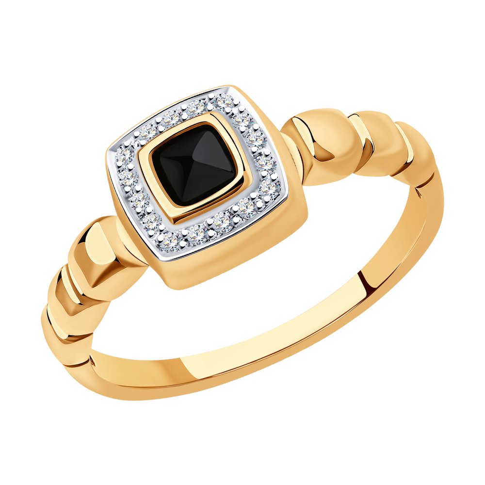 Кольцо из красного золота с бриллиантом/шпинелью р. 16 SOKOLOV Diamonds 6014223, 6014223
Кольцо из красного золота с бриллиантом/шпинелью р. 16 SOKOLOV Diamonds 6014223, 6014223