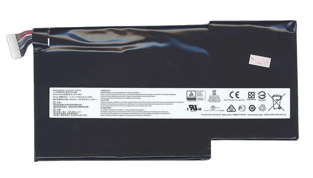 Аккумуляторная батарея для ноутбука MSI GS73VR Stealth Pro BTY-M6J 11.4V 64.98Wh, BTY-M6J 11.4V 64.98Wh
Аккумуляторная батарея для ноутбука MSI GS73VR Stealth Pro BTY-M6J 11.4V 64.98Wh, BTY-M6J 11.4V 64.98Wh