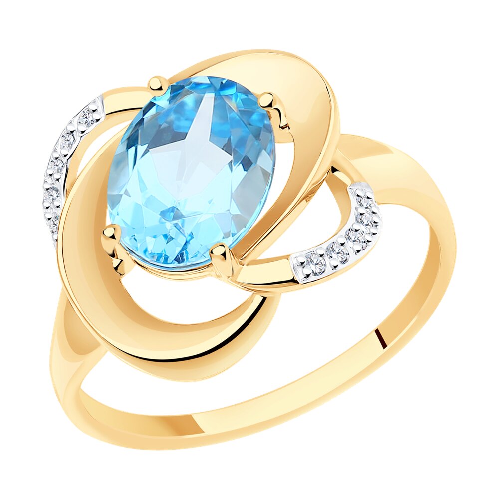 Кольцо из красного золота с фианитом/топазом р. 18,5 Diamant 51-310-00926-1, 51-310-00926-1
Кольцо из красного золота с фианитом/топазом р. 18,5 Diamant 51-310-00926-1, 51-310-00926-1