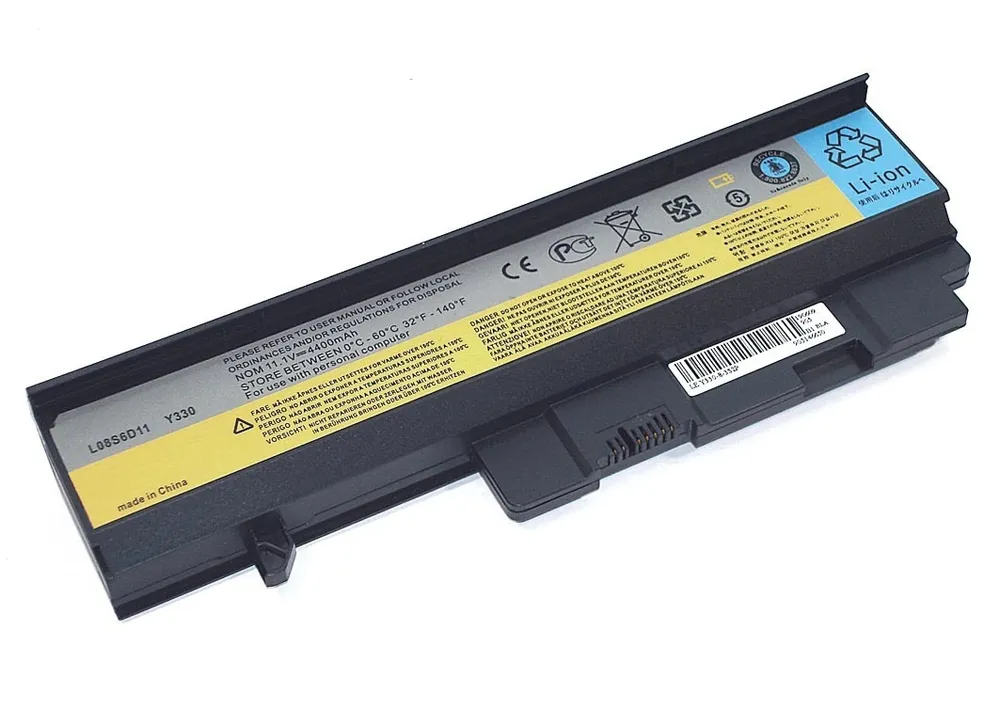 Аккумуляторная батарея для ноутбука Lenovo Y330 L08S6D11 11.1V 4400mAh OEM черная, L08S6D11 11.1V 4400mAh OEM черная
Аккумуляторная батарея для ноутбука Lenovo Y330 L08S6D11 11.1V 4400mAh OEM черная, L08S6D11 11.1V 4400mAh OEM черная