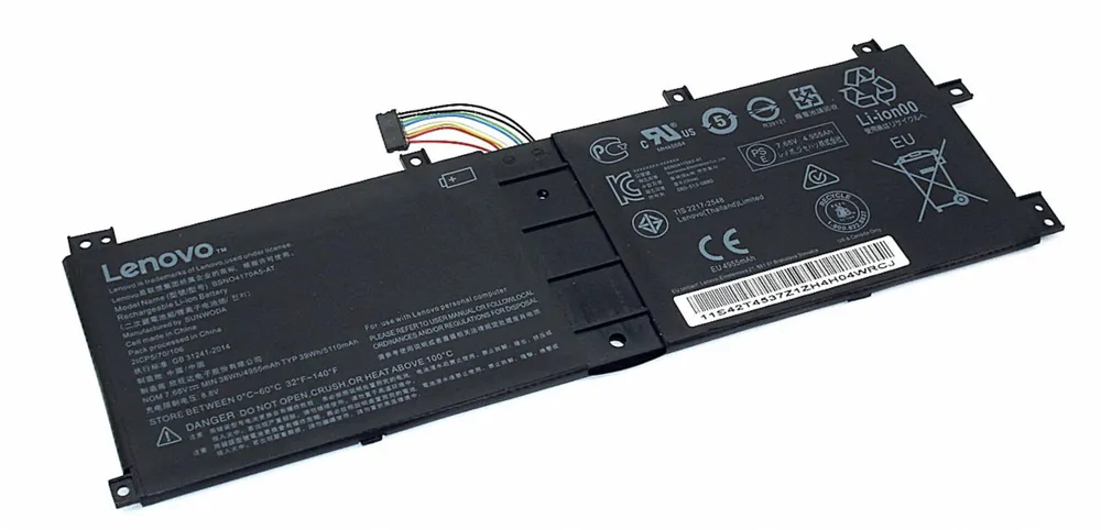 Аккумуляторная батарея для ноутбука Lenovo miix 510 0813009 7.68V 4955mAh, 0813009 7.68V 4955mAh
Аккумуляторная батарея для ноутбука Lenovo miix 510 0813009 7.68V 4955mAh, 0813009 7.68V 4955mAh