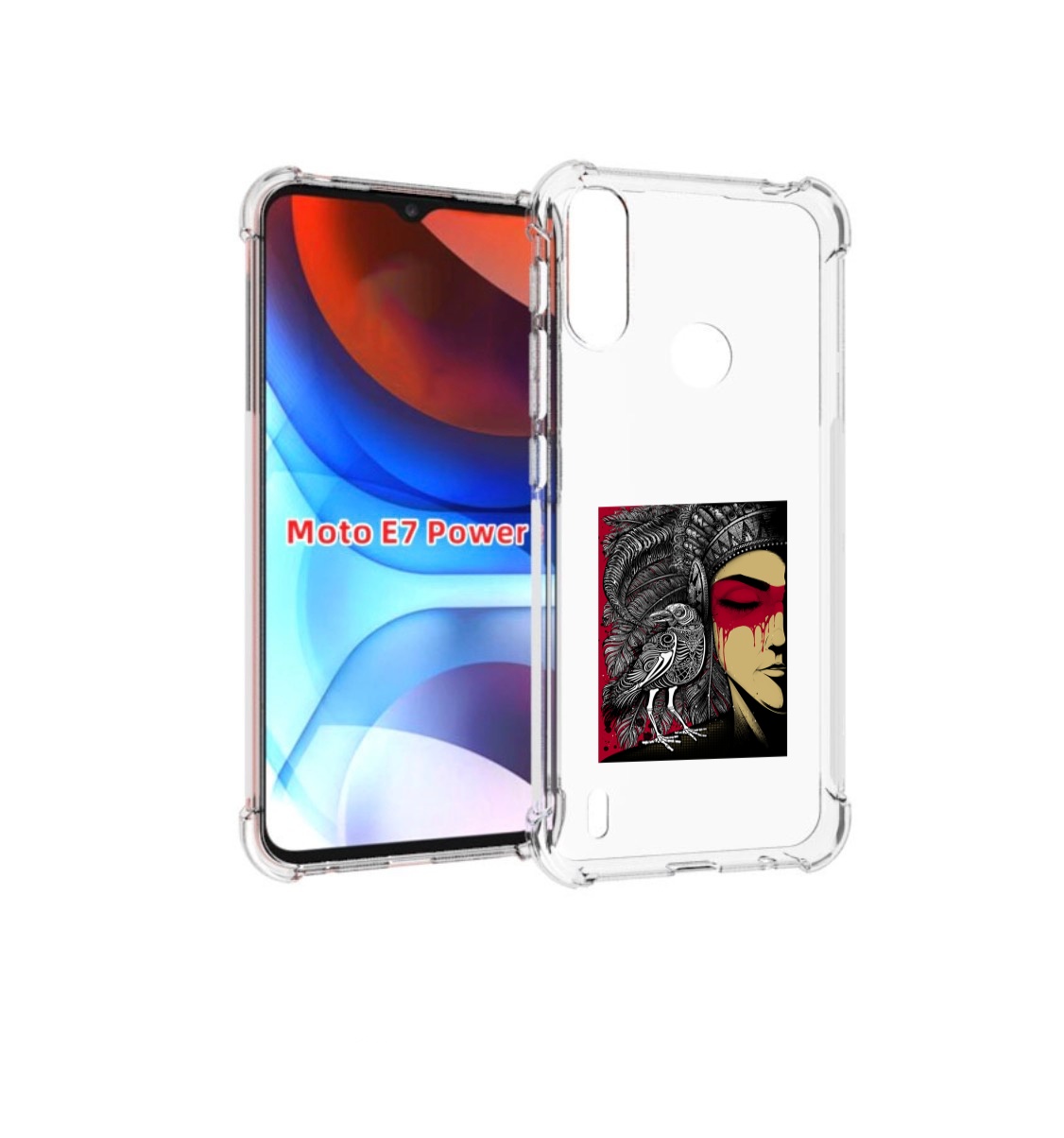 Чехол MyPads девушка с вороном в абстракции для Motorola Moto E7 Power, Прозрачный, Tocco
Чехол MyPads девушка с вороном в абстракции для Motorola Moto E7 Power, Прозрачный, Tocco