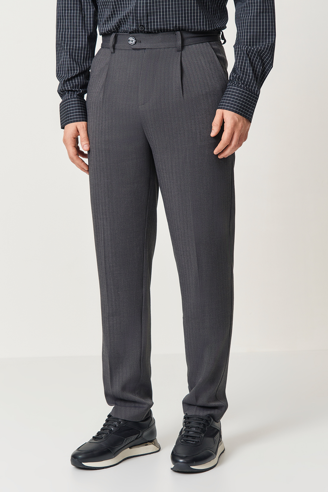 Брюки мужские Baon B7923502 серые M, Серый, B7923502 
Брюки мужские Baon B7923502 серые M, Серый, B7923502