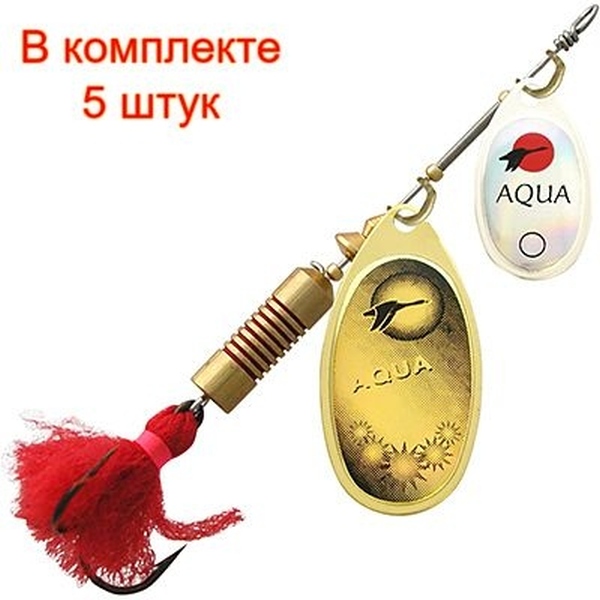 Блесна для рыбалки AQUA DOUBLE AGLIA (10 / 01 (серебро, золото) / 5 / / 5 / 5 штук в, Серебристый;золотистый, Double Aglia
Блесна для рыбалки AQUA DOUBLE AGLIA (10 / 01 (серебро, золото) / 5 / / 5 / 5 штук в, Серебристый;золотистый, Double Aglia