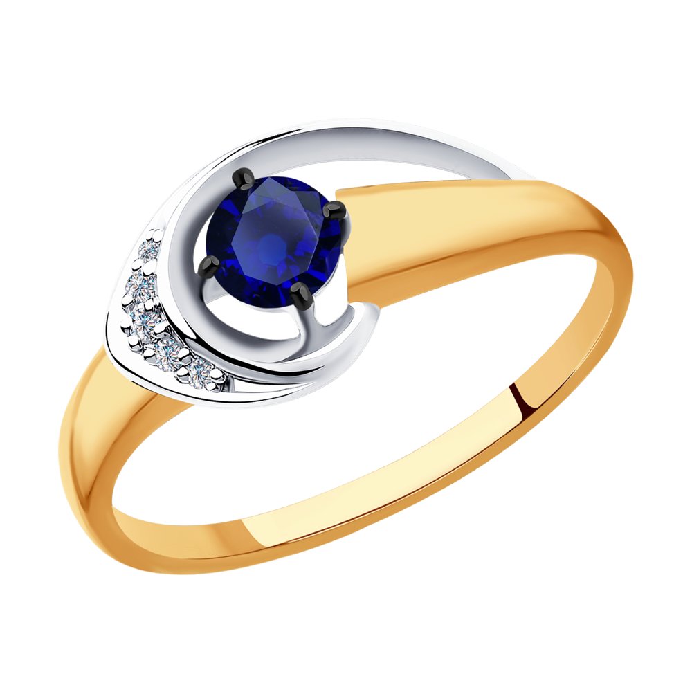 Кольцо из красного золота с бриллиантом/сапфиром р. Diamant 51-210-00540-1, 51-210-00540-1
Кольцо из красного золота с бриллиантом/сапфиром р. Diamant 51-210-00540-1, 51-210-00540-1