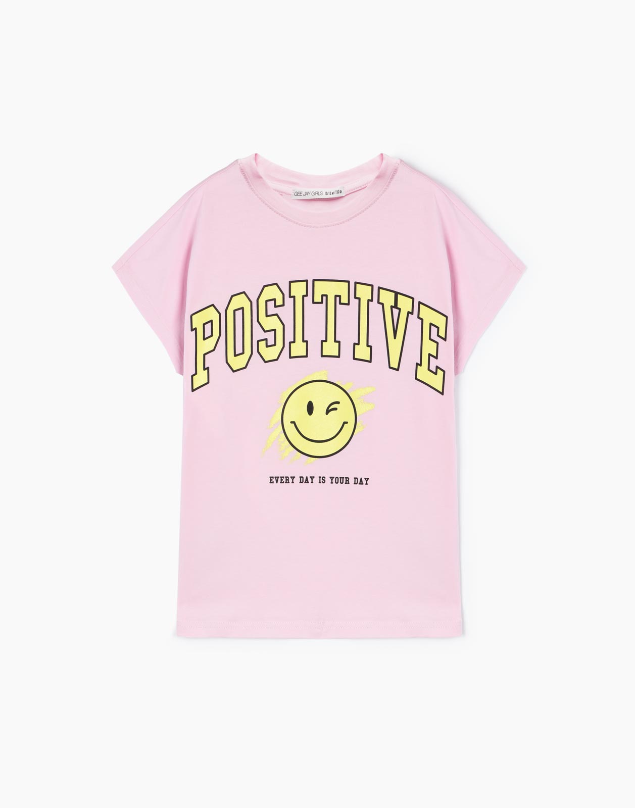 Розовая футболка oversize с принтом Positive для девочки 8-10л/134-140, Розовый, GKT021486
Розовая футболка oversize с принтом Positive для девочки 8-10л/134-140, Розовый, GKT021486