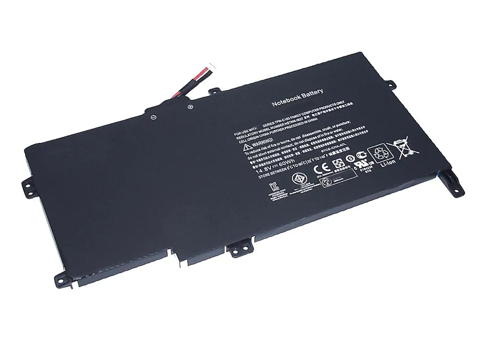 Аккумуляторная батарея для ноутбука HP Envy Sleekbook 6 EG04 14.8V 60Wh черная, EG04 14.8V 60Wh черная
Аккумуляторная батарея для ноутбука HP Envy Sleekbook 6 EG04 14.8V 60Wh черная, EG04 14.8V 60Wh черная