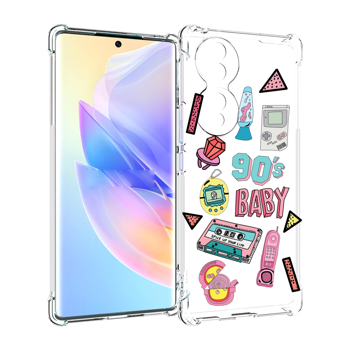 Чехол MyPads гаджеты-90х для Honor 70, Прозрачный, Tocco
Чехол MyPads гаджеты-90х для Honor 70, Прозрачный, Tocco