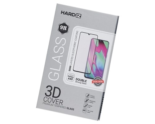 Защитное стекло Hardiz 3D Cover Premium Tempered Glass 3D для Samsung Galaxy A40 (2019)
Защитное стекло Hardiz 3D Cover Premium Tempered Glass 3D для Samsung Galaxy A40 (2019)