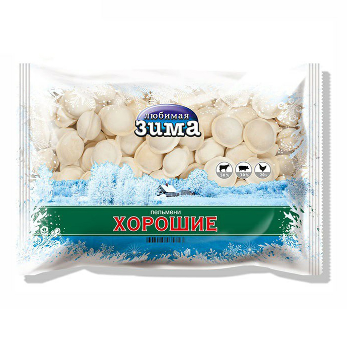 Пельмени Любимая Зима Хорошие 800 г
Пельмени Любимая Зима Хорошие 800 г