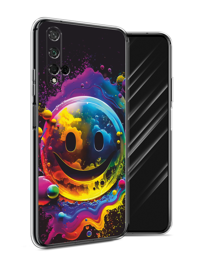 Чехол Awog на Honor 20, Huawei Nova 5T "Кислотный смайл", Фиолетовый;желтый;синий, 610550-1
Чехол Awog на Honor 20, Huawei Nova 5T "Кислотный смайл", Фиолетовый;желтый;синий, 610550-1