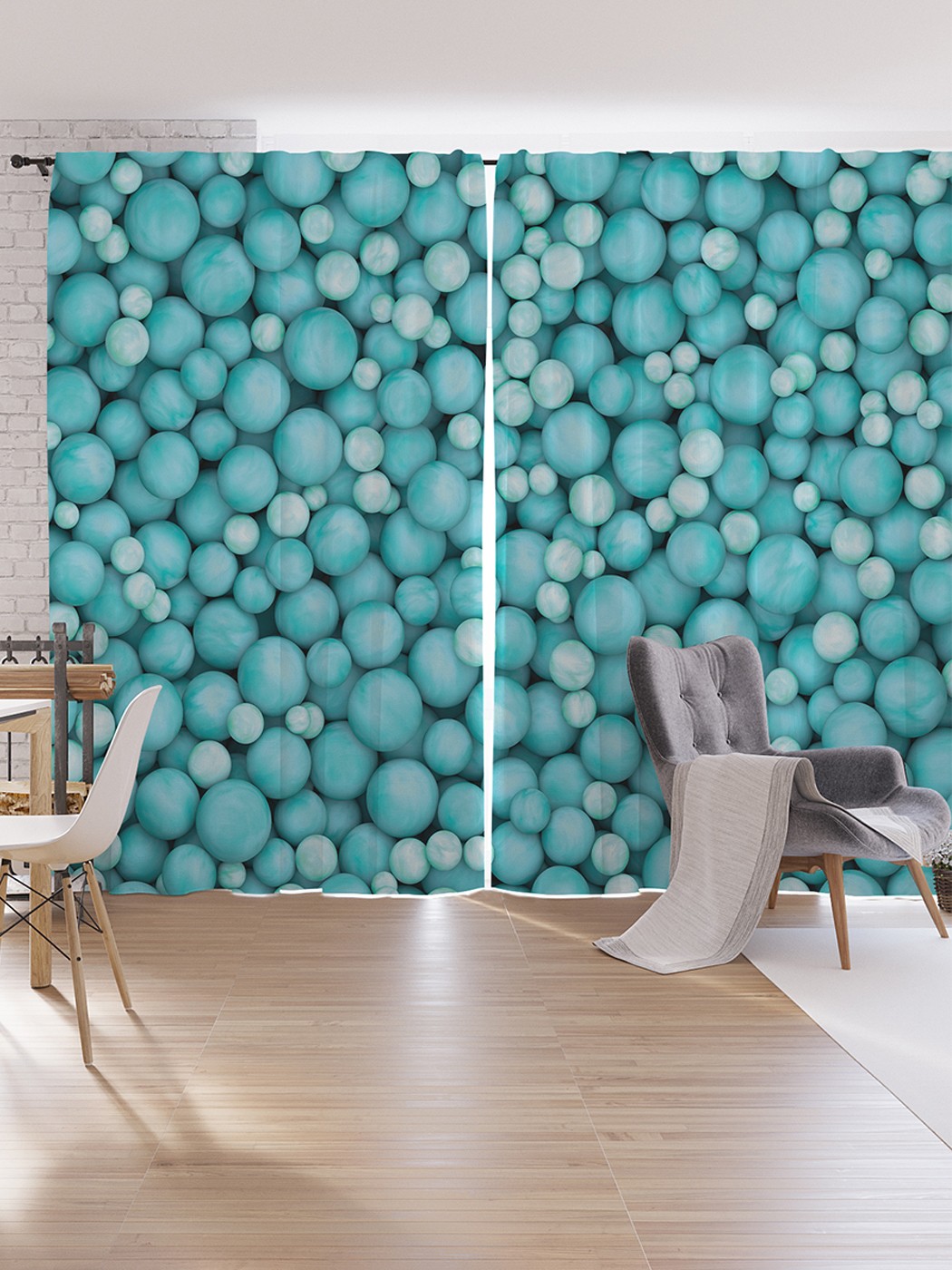 Шторы под лён JoyArty "Пузырчатая преграда", серия Oxford DeLux, 340х265 см, Пузырчатая преграда
Шторы под лён JoyArty "Пузырчатая преграда", серия Oxford DeLux, 340х265 см, Пузырчатая преграда