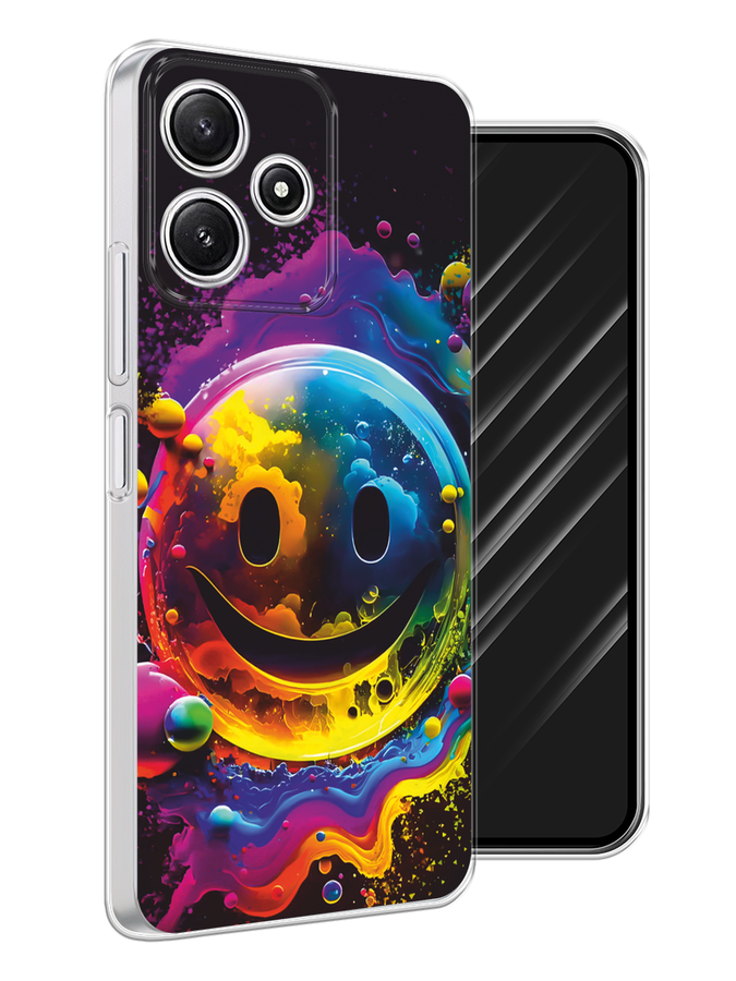 Чехол Awog на Xiaomi Redmi 12 5G, Xiaomi Redmi 12R, Poco M6 Pro 5G "Кислотный смайл", Фиолетовый;желтый;синий, 319750-1
Чехол Awog на Xiaomi Redmi 12 5G, Xiaomi Redmi 12R, Poco M6 Pro 5G "Кислотный смайл", Фиолетовый;желтый;синий, 319750-1