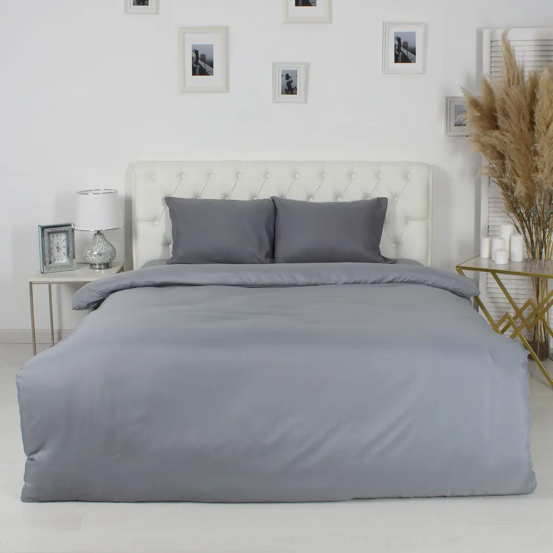 Комплект постельного белья Rustic Silver полутораспальный полисатин серебристый
Комплект постельного белья Rustic Silver полутораспальный полисатин серебристый