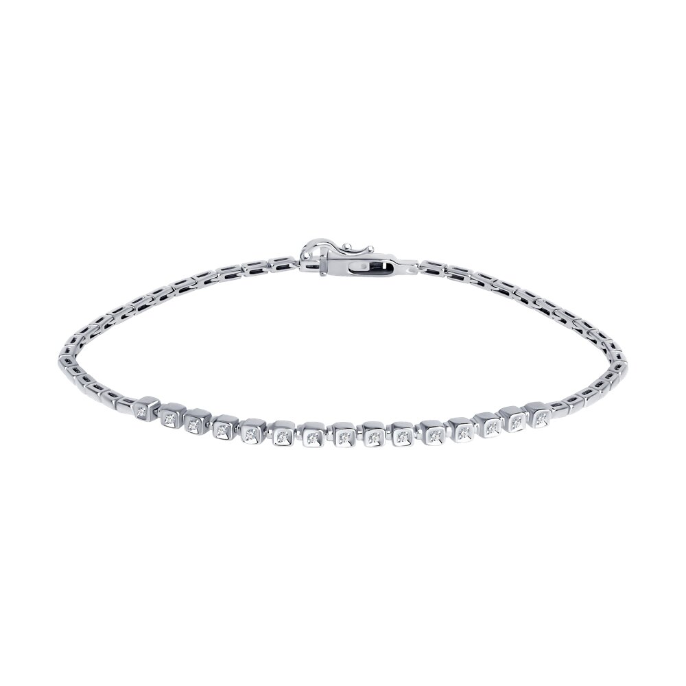 Браслет из белого золота с бриллиантом р. 17 SOKOLOV Diamonds 1050221-3, 1050221-3
Браслет из белого золота с бриллиантом р. 17 SOKOLOV Diamonds 1050221-3, 1050221-3