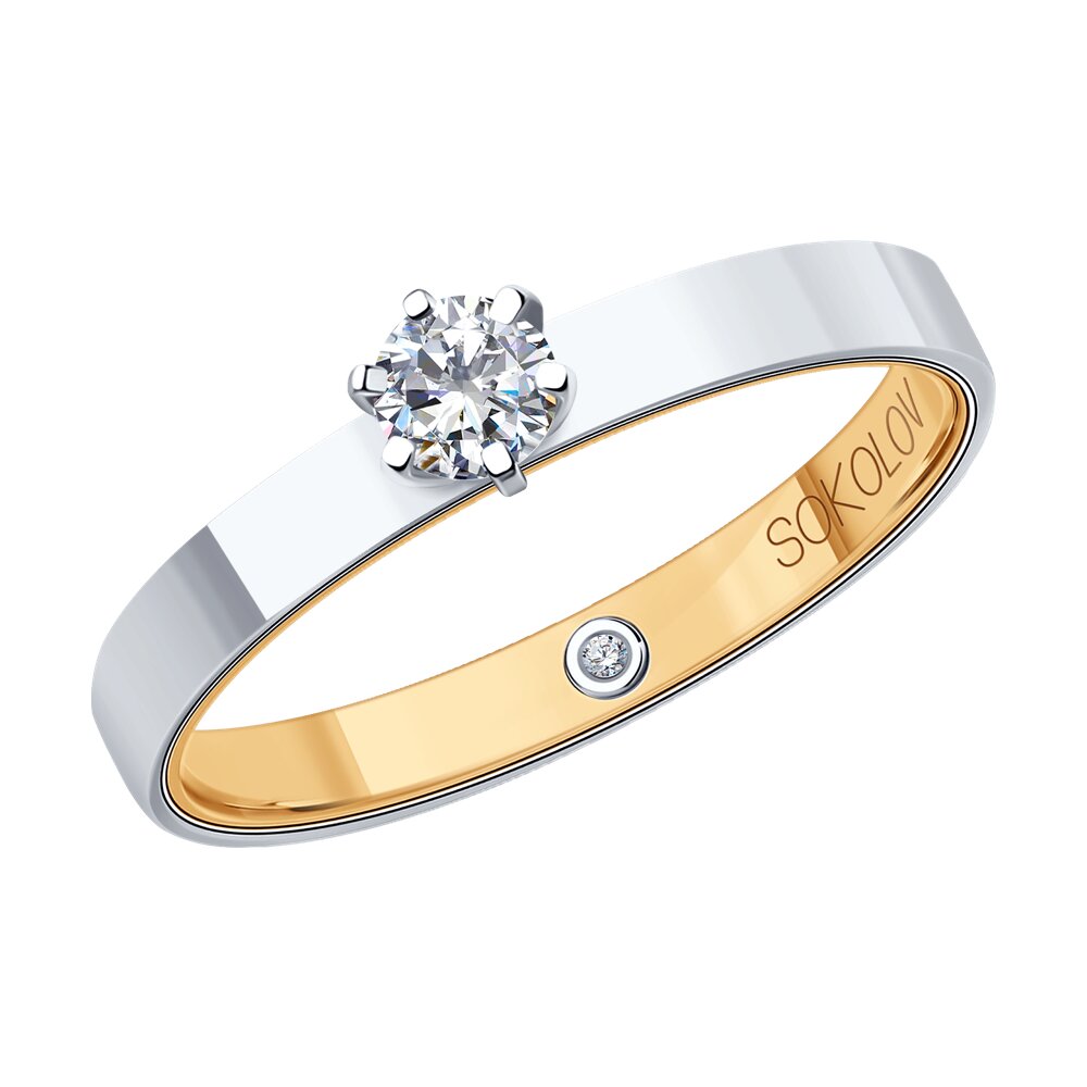 Кольцо помолвочное из золота с бриллиантом р. , SOKOLOV Diamonds 1014010-01, 1014010-01
Кольцо помолвочное из золота с бриллиантом р. , SOKOLOV Diamonds 1014010-01, 1014010-01