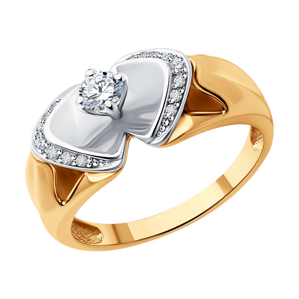 Кольцо из комбинированного золота с бриллиантом р. 17 SOKOLOV Diamonds 1012559, 1012559
Кольцо из комбинированного золота с бриллиантом р. 17 SOKOLOV Diamonds 1012559, 1012559