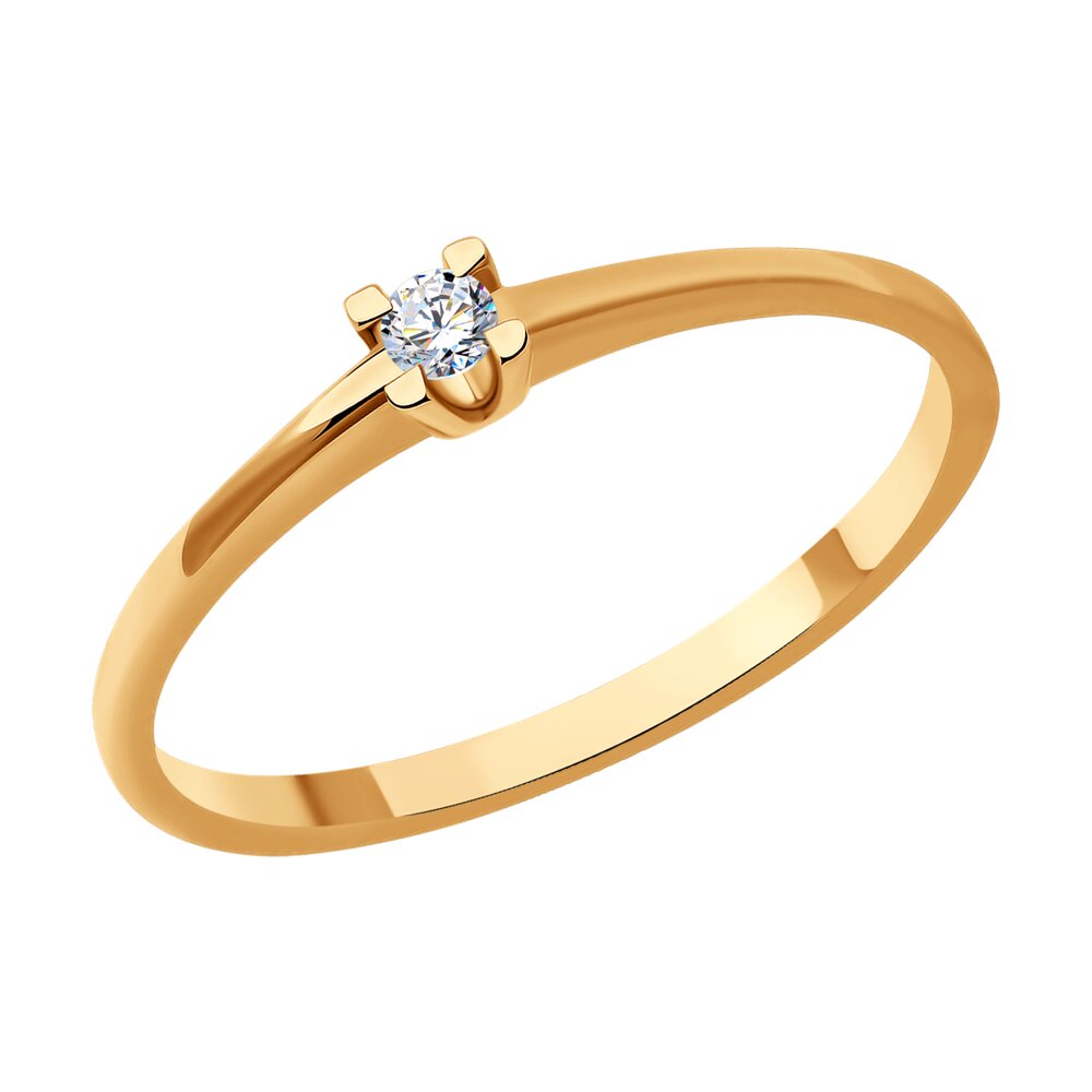 Кольцо помолвочное из красного золота с бриллиантом р. , SOKOLOV Diamonds 1012462, 1012462
Кольцо помолвочное из красного золота с бриллиантом р. , SOKOLOV Diamonds 1012462, 1012462