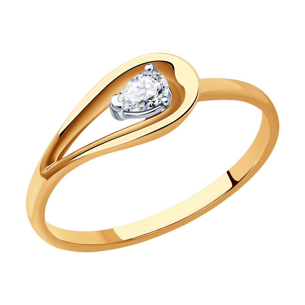 Кольцо из комбинированного золота с бриллиантом р. 17 SOKOLOV Diamonds 1012412, 1012412
Кольцо из комбинированного золота с бриллиантом р. 17 SOKOLOV Diamonds 1012412, 1012412
