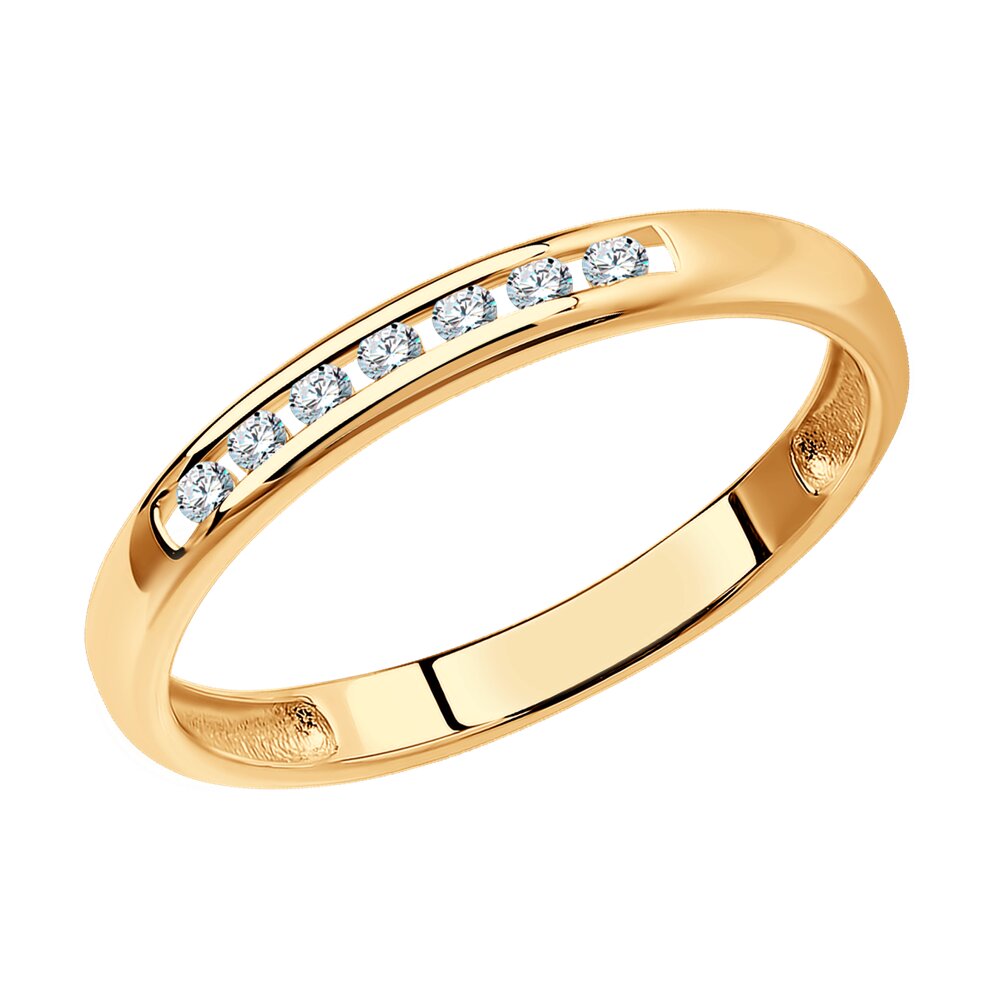 Кольцо обручальное из красного золота с бриллиантом р. , SOKOLOV Diamonds 1012324, 1012324
Кольцо обручальное из красного золота с бриллиантом р. , SOKOLOV Diamonds 1012324, 1012324