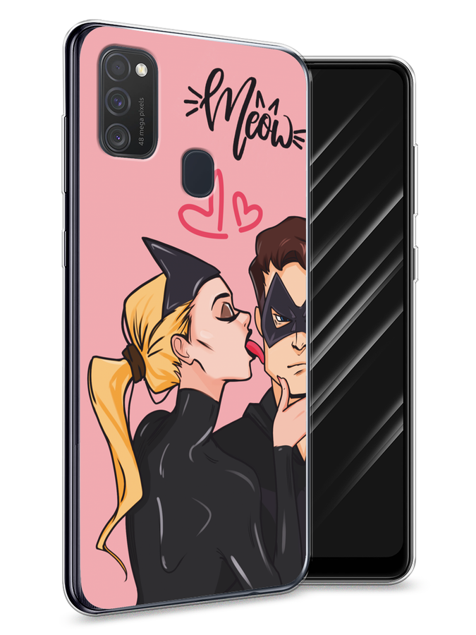 Чехол Awog на Samsung Galaxy M21/M30s "Kiss of Cat Woman", Розовый;черный;бежевый, 29850-1
Чехол Awog на Samsung Galaxy M21/M30s "Kiss of Cat Woman", Розовый;черный;бежевый, 29850-1
