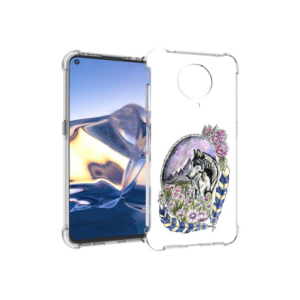 Чехол MyPads Tocco для Nokia G10 нарисованный волк в цветах с перьями (PT171673.98.509), Tocco
Чехол MyPads Tocco для Nokia G10 нарисованный волк в цветах с перьями (PT171673.98.509), Tocco