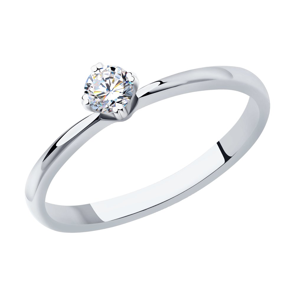 Кольцо помолвочное из белого золота с бриллиантом р. , SOKOLOV Diamonds 1012141-3, 1012141-3
Кольцо помолвочное из белого золота с бриллиантом р. , SOKOLOV Diamonds 1012141-3, 1012141-3