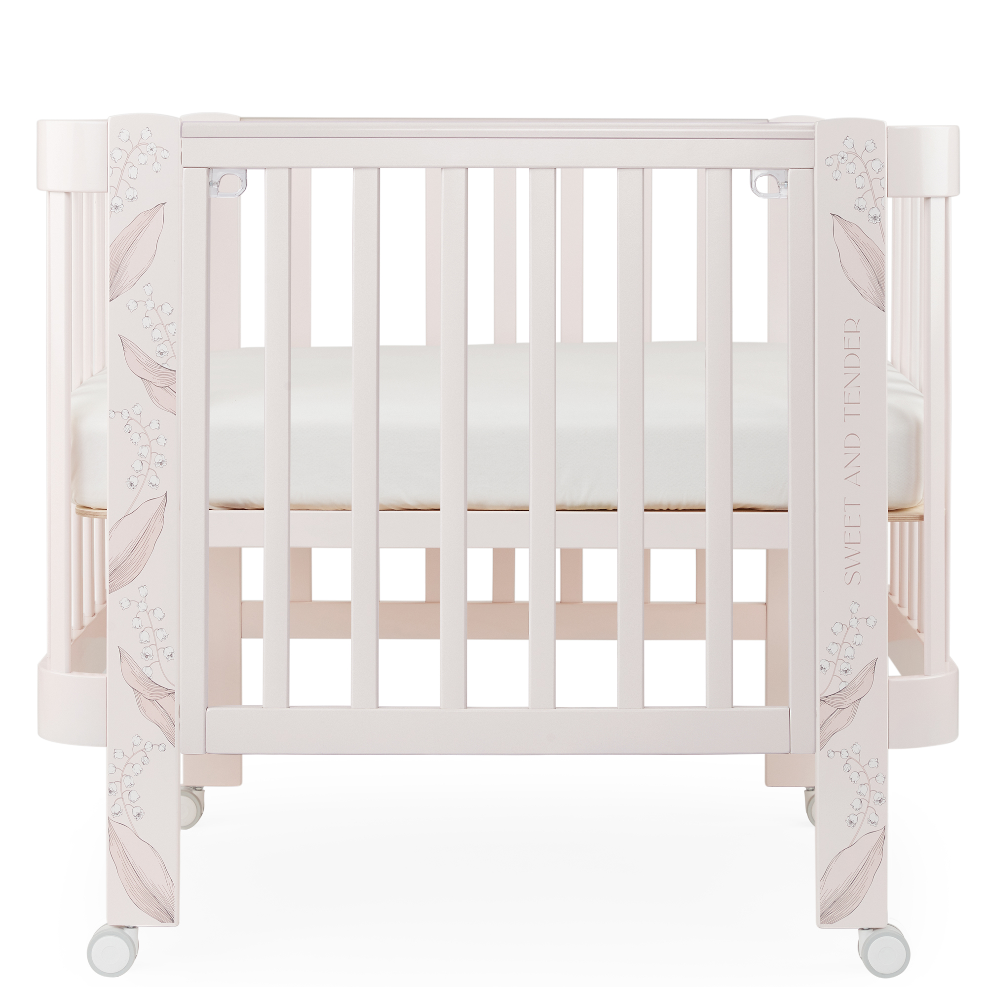 Люлька-кроватка Happy Baby с регулируемой стенкой Mommy Love с маятником, розовая, Mommy_Love
Люлька-кроватка Happy Baby с регулируемой стенкой Mommy Love с маятником, розовая, Mommy_Love