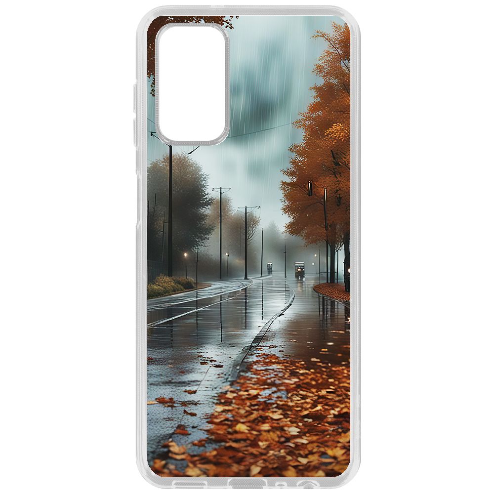 Чехол-накладка Krutoff Clear Case Осенний дождь для Samsung Galaxy A13 (A135), Прозрачный
Чехол-накладка Krutoff Clear Case Осенний дождь для Samsung Galaxy A13 (A135), Прозрачный