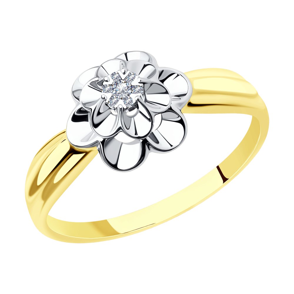 Кольцо из комбинированного золота с бриллиантом р. , SOKOLOV Diamonds 1011517-2, 1011517-2
Кольцо из комбинированного золота с бриллиантом р. , SOKOLOV Diamonds 1011517-2, 1011517-2
