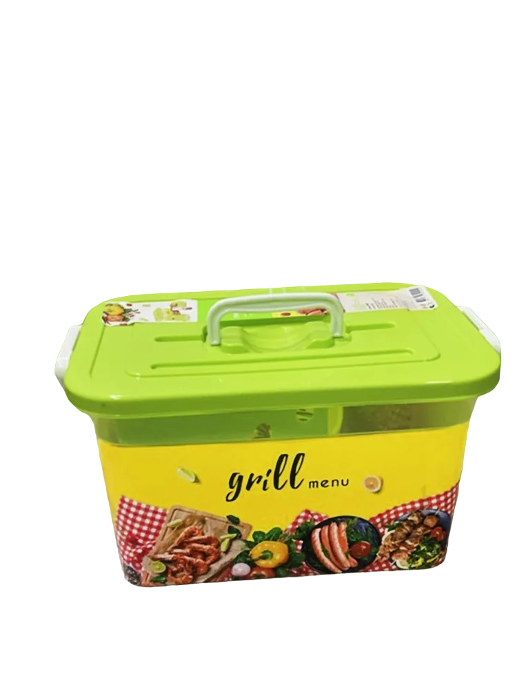 Набор для пикника 19 предметов 4 персоны Полимербыт Gril menu салатовый 438999200, Зеленый
Набор для пикника 19 предметов 4 персоны Полимербыт Gril menu салатовый 438999200, Зеленый