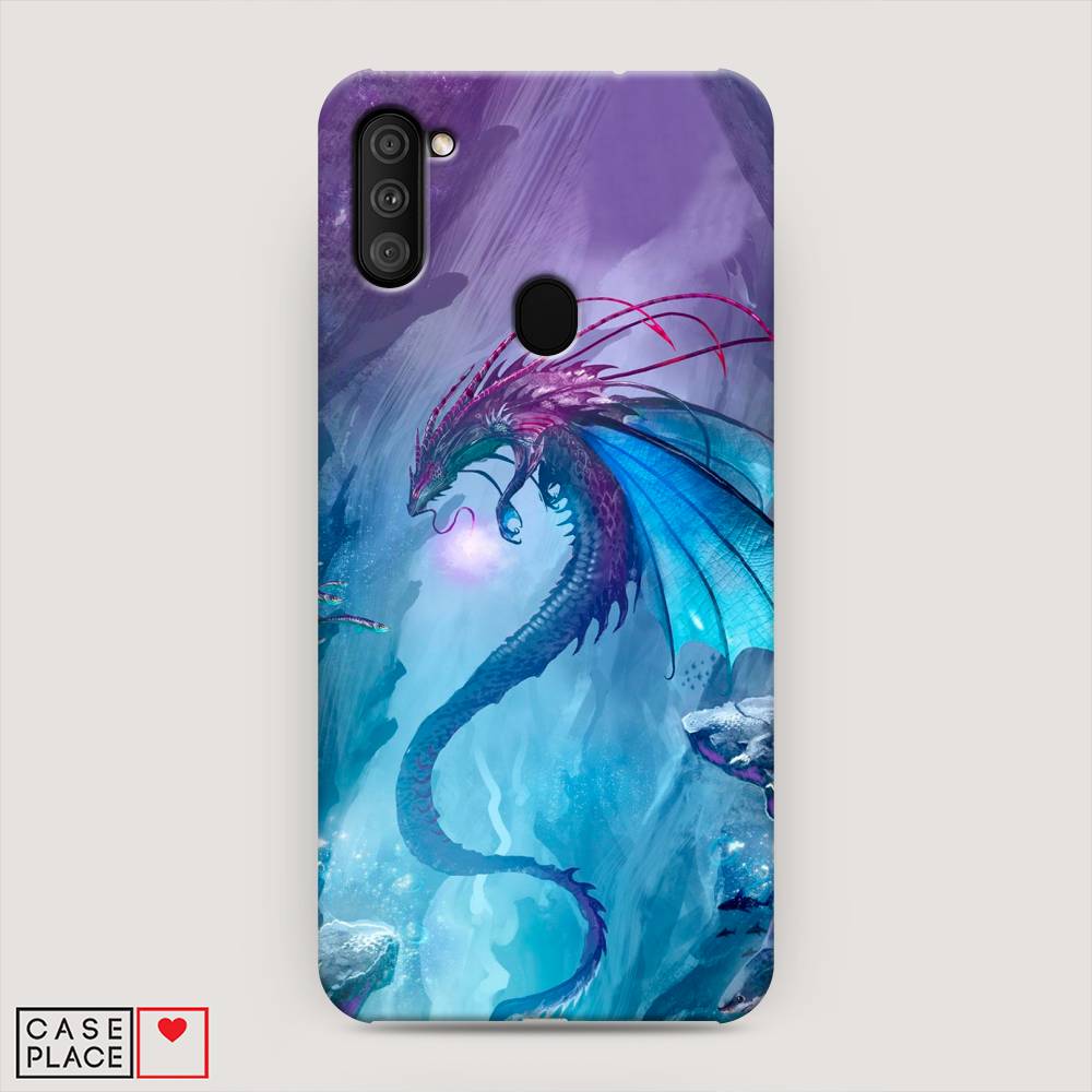 Пластиковый чехол "Водный дракон" на Samsung Galaxy A11, 2100120-1 
Пластиковый чехол "Водный дракон" на Samsung Galaxy A11, 2100120-1