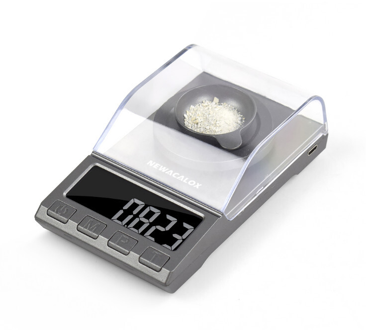 фото Весы электронные ювелирные newacalox от 0,001 до 100гр, серый