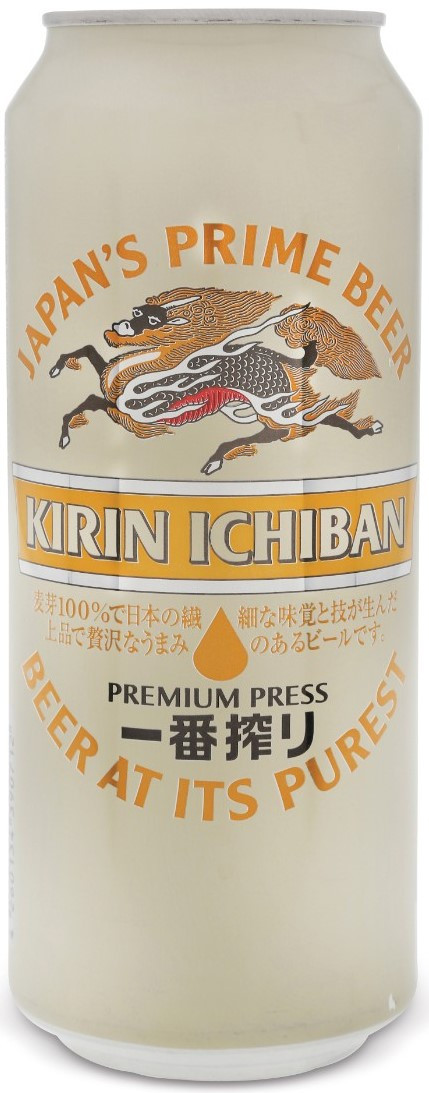 Пиво Кирин Ичибан св 5% 0,5 ж/б, Светлое
Пиво Кирин Ичибан св 5% 0,5 ж/б, Светлое