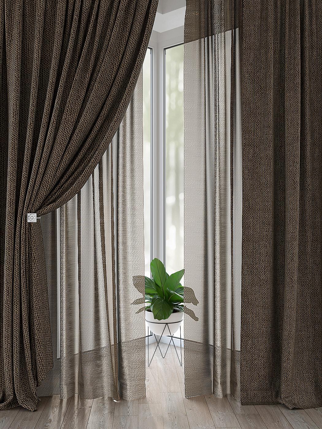 Комплекты штор AT HOME Лерониос (коричневый) высота 260 см, ширина 150 см, Коричневый, 526004
Комплекты штор AT HOME Лерониос (коричневый) высота 260 см, ширина 150 см, Коричневый, 526004